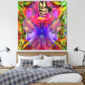 Journey Zuhause Leinwanddruck (Insitu (Schlafzimmer))