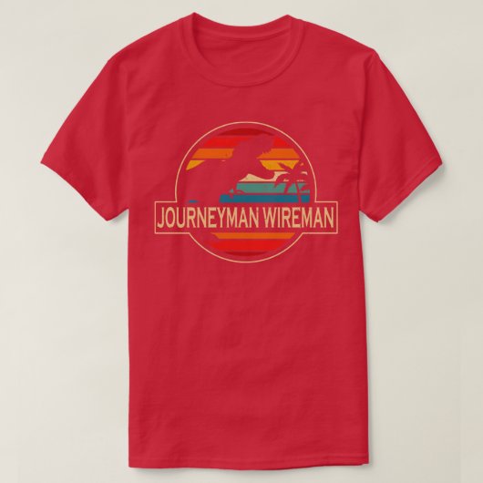 Journeyman Wireman Dinosaur T-Shirt (Design vorne)