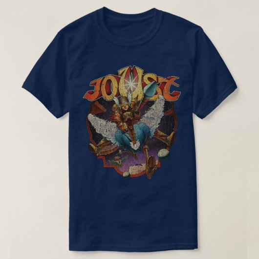Joust Attack 1982 T-Shirt (Design vorne)