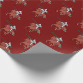 Jousting Knight Geschenkpapier (Ecke)