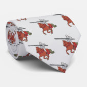 Jousting Knight Krawatte (Gerollt)