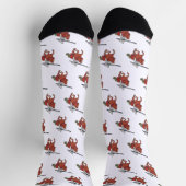 Jousting Knight Socken (Oben)