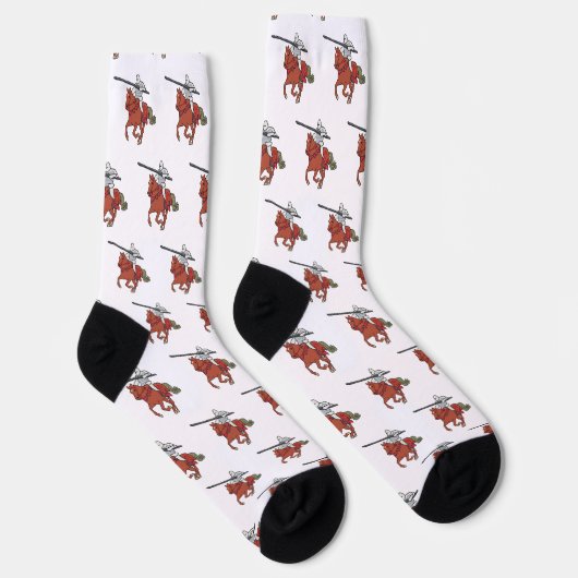 Jousting Knight Socken (Rechts)