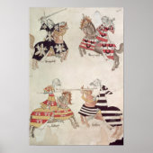 Jousting Knights aus Sir Thomas Holmes' Buch Poster (Vorne)