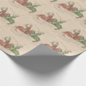 Jousting Knights Geschenkpapier (Ecke)