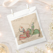 Jousting Knights Geschenktütchen (Ausgeschnitten)