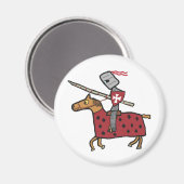 Jousting Magnet (Vorderseite/Rückseite)