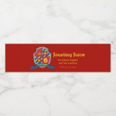 Jousting Saft Ritter Wasser Etiketten (Einzelnes Label)