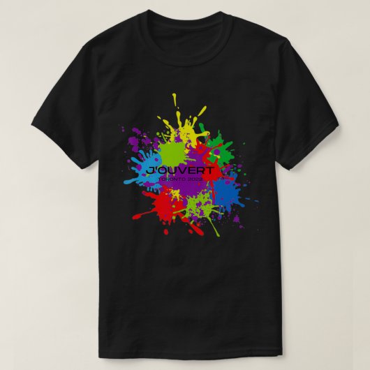 J'OUVERT TORONTO T-Shirt (Design vorne)