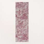 Jouy-Leinwand Yogamatte (Vorderseite)