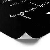 JOVI Black Alles, was Sie brauchen, ist Liebe und Poster (Ecke)