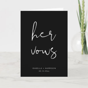 JOVI Edgy Black Modern Ihre Hochzeitstorte Karte