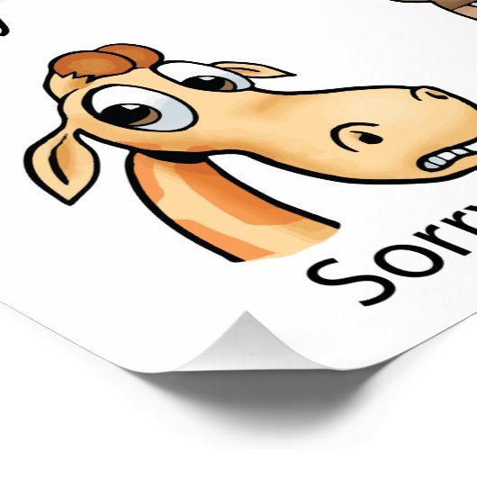 Jovi Giraffe Gefühl Chart (Ecke)