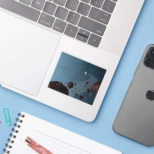 Jovian Trojans Asteroids. Aufkleber