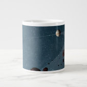 Jovian Trojans Asteroids. Jumbo-Tasse (Vorderseite)