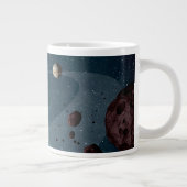 Jovian Trojans Asteroids. Jumbo-Tasse (Rechts)