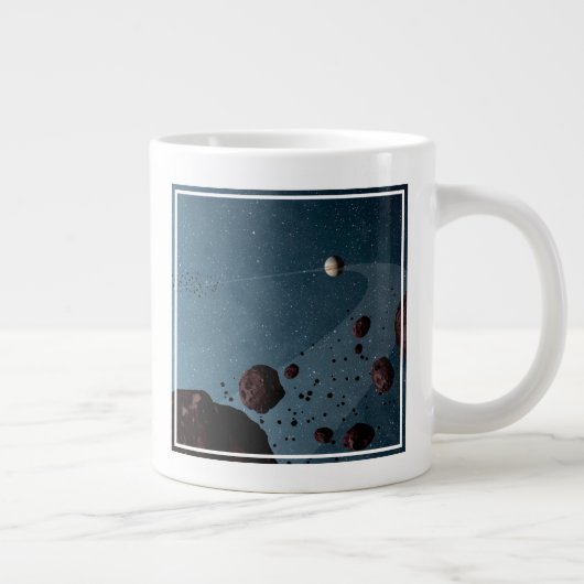 Jovian Trojans Asteroids. Jumbo-Tasse (Rechts)