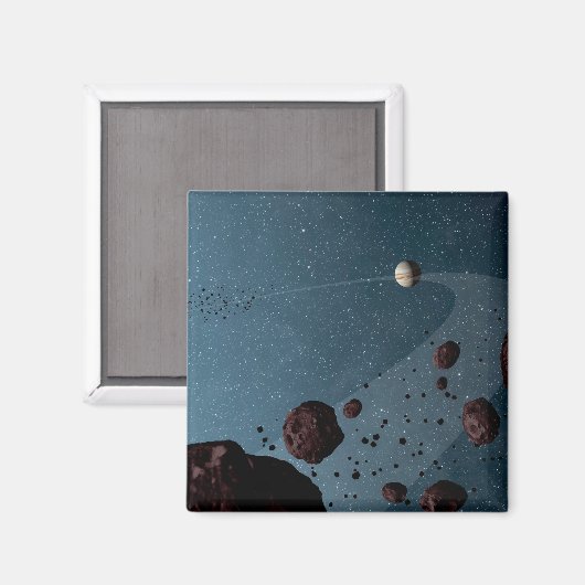Jovian Trojans Asteroids. Magnet (Vorderseite/Rückseite)