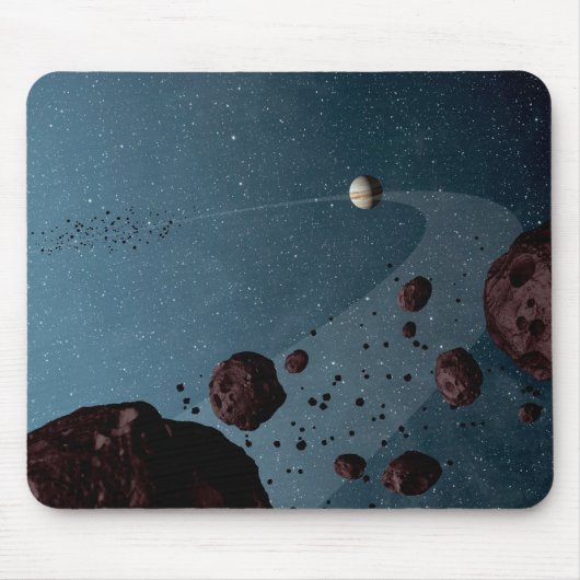 Jovian Trojans Asteroids. Mousepad (Vorne)