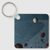 Jovian Trojans Asteroids. Schlüsselanhänger (Vorderseite)