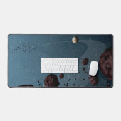 Jovian Trojans Asteroids. Schreibtischunterlage (Tastatur & Maus)