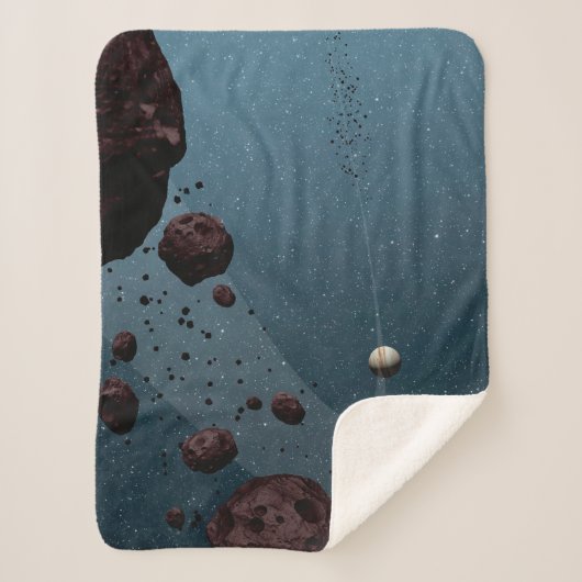 Jovian Trojans Asteroids. Sherpadecke (Vorderseite)