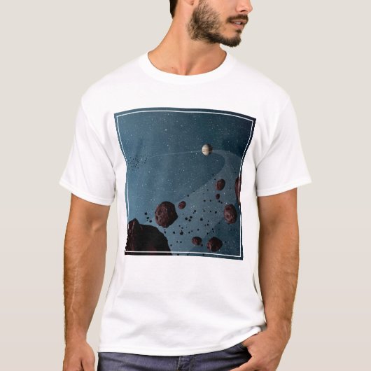 Jovian Trojans Asteroids. T-Shirt (Vorderseite)