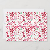 JoWeihnachten wünscht Foto Feiertagskarte (Rückseite)