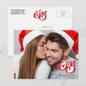 JoWeihnachtsfeiertag Foto Postkarte (Vorne/Hinten)