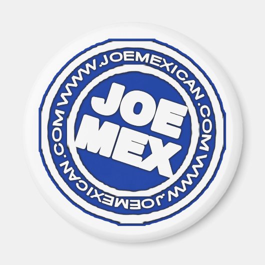 jox mex blauer Magnet (Vorne)