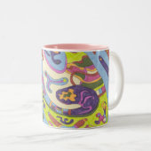 Joy, Abstrakt Art Tasse (VorderseiteRechts)