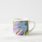 "Joy" Abstrakte Kunst Espressotasse (Rechts)