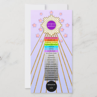 JOY & ABUNDANCE LADDER CARD von Hoshi Hana