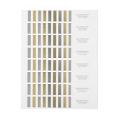 Joy and Cheer Holiday Wraparound Address Labels (Bogen)