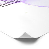 Joy and Gratitude Butterfly Poster (Ecke)