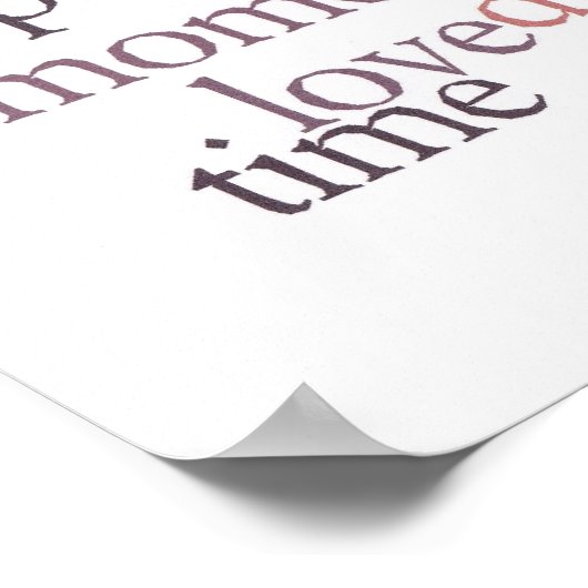 Joy and Gratitude Poster (Ecke)