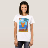Joy and Peace Beach Angel Art Custom T - Shirt (Vorne ganz)