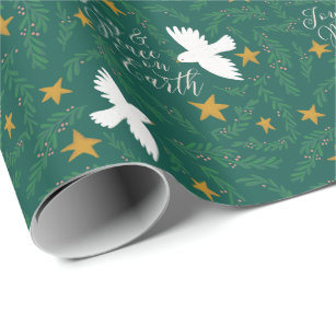 Joy and Weltfrieden Dove Gift Wrap Geschenkpapier