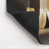 Joy Art Joy Sign Typografisches Bild Word Text Art Mousepad (Ecke)