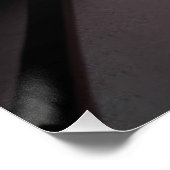 Joy Art Joy Sign Typografisches Bild Word Text Art Poster (Ecke)