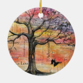 "Joy" Art Ornament (Hinten)
