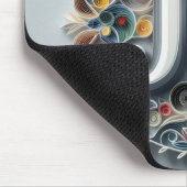 "Joy at Your Fingertips Mousepad (Ecke)