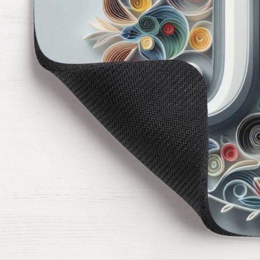 "Joy at Your Fingertips Mousepad (Ecke)