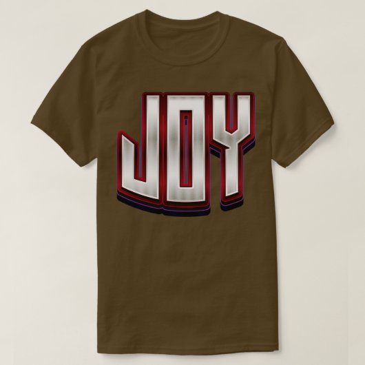 Joy Attitude Family Gift T-Shirt (Design vorne)