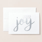 Joy auswählen folienkarte (Vorderseite mit Umschlag)