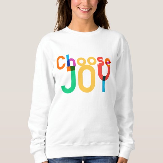 Joy auswählen sweatshirt (Vorderseite)