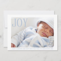 Joy Baby Foto Ankündigung Erste Weihnachtsfeier