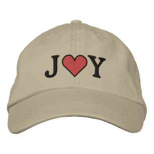 JOY BESTICKTE KAPPE