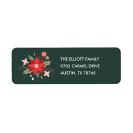 Joy Blüh Address Label - Pine