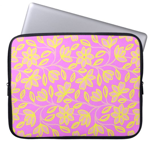 Joy Blume ~ Laptop Sleeve 15" (Vorderseite)